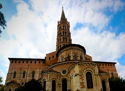 Exterior, Basilica of Saint Sernin - Toulouse -France thumbnail