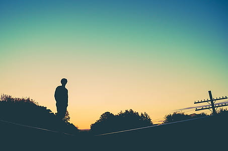 silhouette of person thumbnail