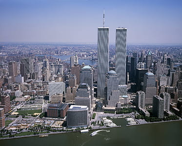 aerial view of high rise buildings thumbnail