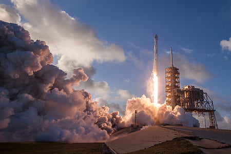 space shuttle through sky thumbnail