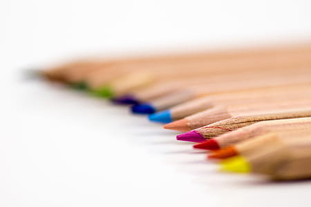 Selective Focus Photography of Color Pencil Lot thumbnail