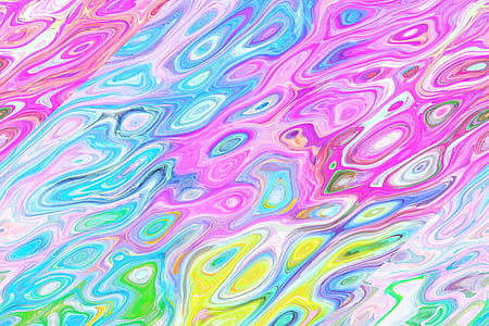 close-up photo of pink and yellow abstract illustration thumbnail