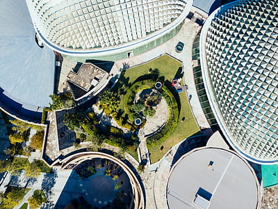 aerial view photography of dome buildings thumbnail
