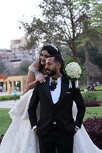 Photograph of a Bride and Groom thumbnail