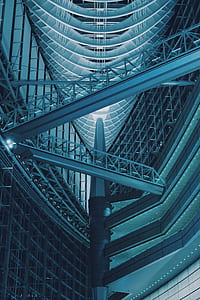 blue concrete building thumbnail