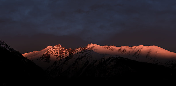 brown mountains at golden hour thumbnail