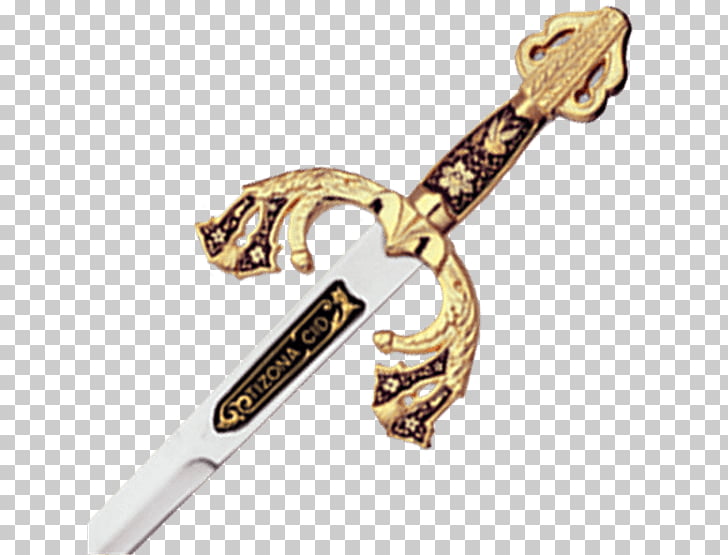 Sword Paper Knife Middle Ages Tizona Sword Png Clipart Free