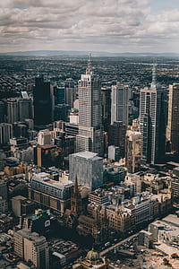 aerial photography of city during daytime thumbnail