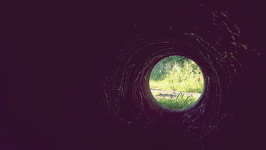 landscape, space, dark, tunnel thumbnail