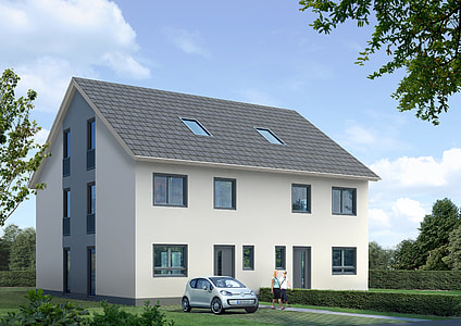 brown 2-storey house thumbnail