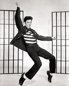 Elvis Presley grayscale photography thumbnail