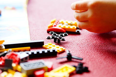 closeup photo of interlocking toy thumbnail