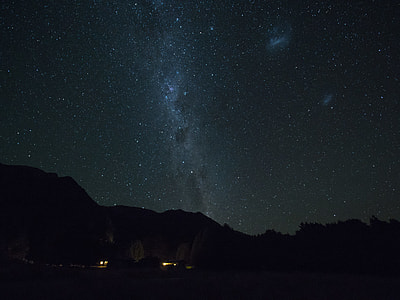 milky way during at nighttime thumbnail