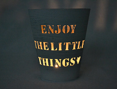 black night light with text holes turned on thumbnail