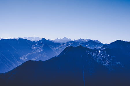 aerial view of black mountain during daytime thumbnail