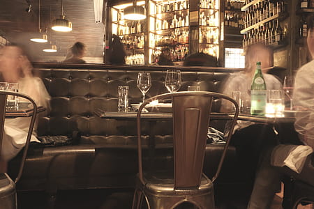 empty chair beside man sitting thumbnail