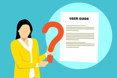 Illustration of user guide documentation. thumbnail