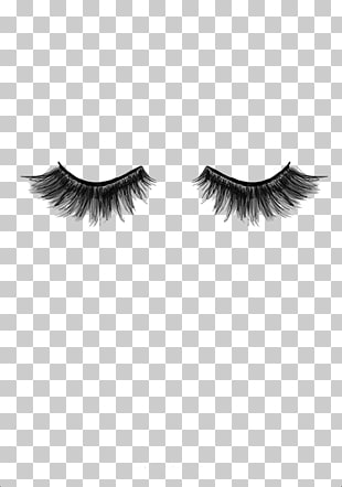 Eyelash extensions We Heart It Eyebrow Beauty, eyelash, black false eyelashes painting PNG clipart