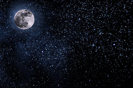full moon with stars thumbnail
