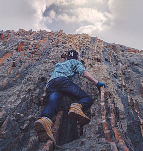 man about the climb the mountain thumbnail