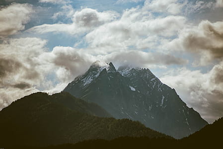 Mountain Under Cloudy Sky thumbnail