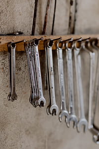 Set of ring and open-end wrench thumbnail