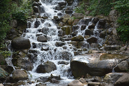 body of water in between stones in daytime thumbnail