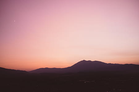 photograph of mountain during golden hour thumbnail