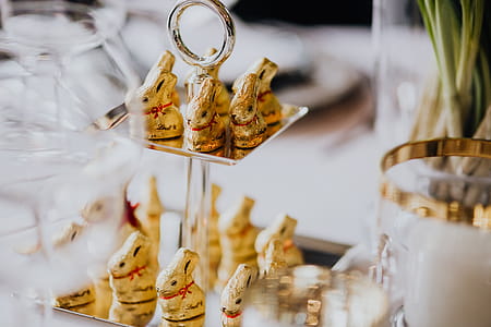 Golden Bunnies on the Tray thumbnail