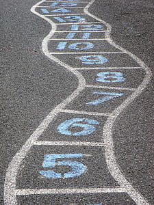 numbers painted on surface thumbnail