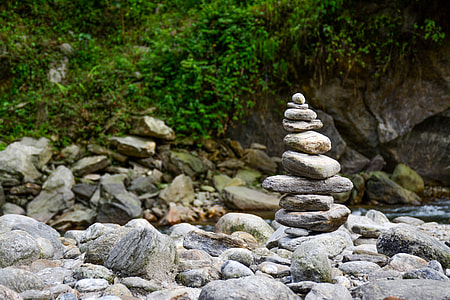 pine of gray stone at daytime thumbnail