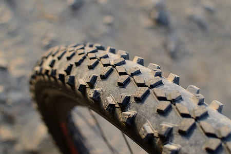 shallow focus photography of bicycle tire thumbnail