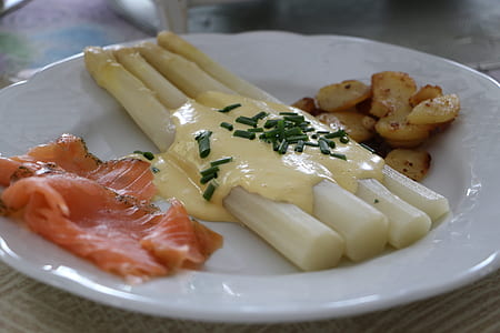food on white palte thumbnail