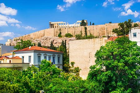 A sunny view of the Acropolis. thumbnail