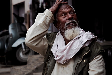 man in white and black jacket thumbnail