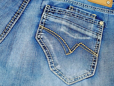 blue denim bottomms thumbnail