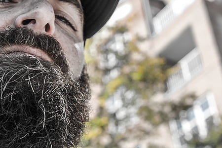 man, person, selfie, beard thumbnail