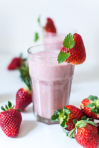 Strawberry mint milkshake thumbnail