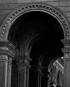 grey arch building architectural photography thumbnail