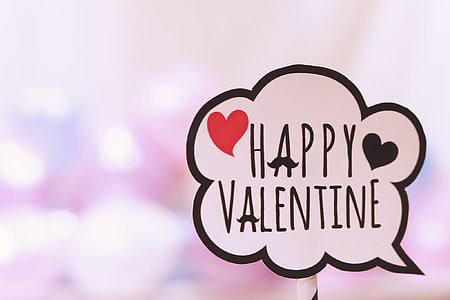 shallow focus photography Happy Valentine quotes thumbnail