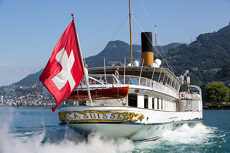 white tourist boat thumbnail