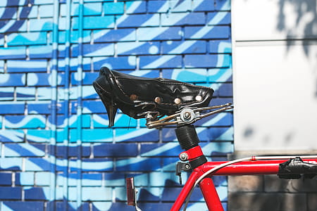 Bike Seat In The City Photo thumbnail