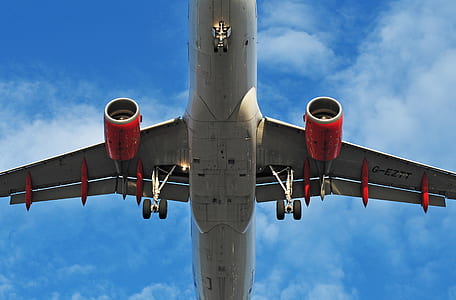 white and red plane thumbnail