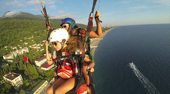 two people on paragliding thumbnail