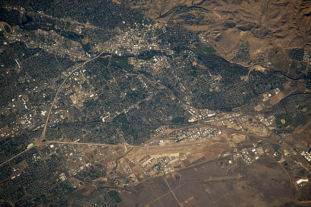 Satellite Image of Boise, Idaho thumbnail