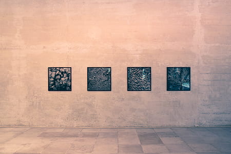 four black wall decors thumbnail