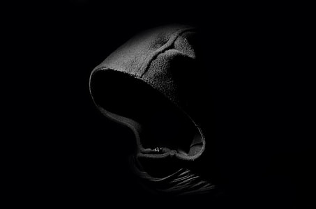 grayscale photo of person in hoodie thumbnail