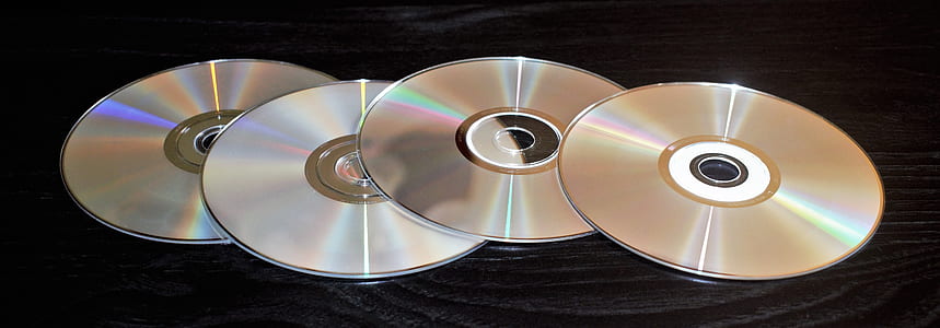 four compact discs thumbnail
