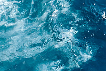 Wavy water surface in a swimming pool thumbnail