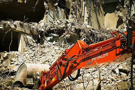 red and black Hitachi heavy equipment thumbnail
